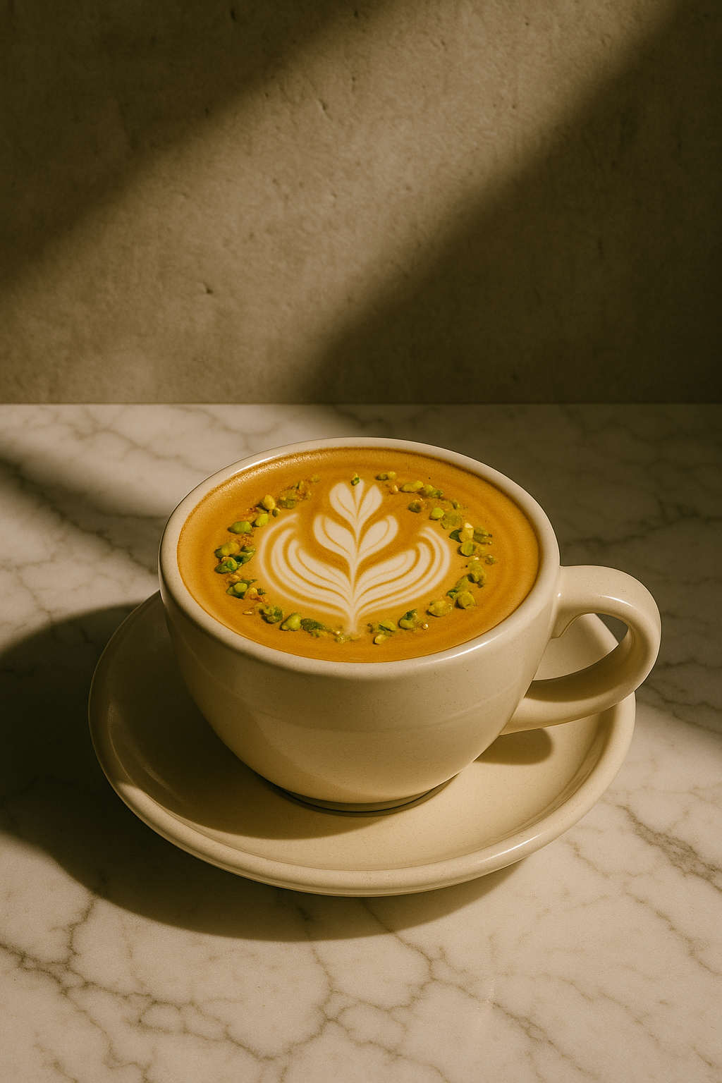 Pistachio Latte.