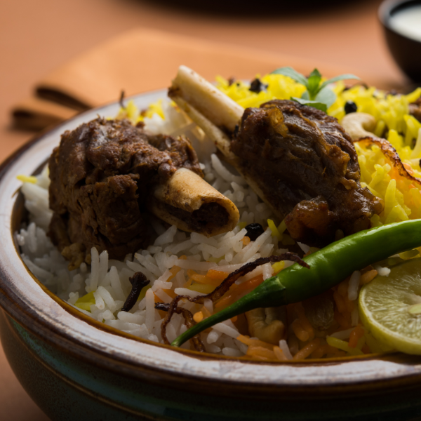 Lamb Biryani.
