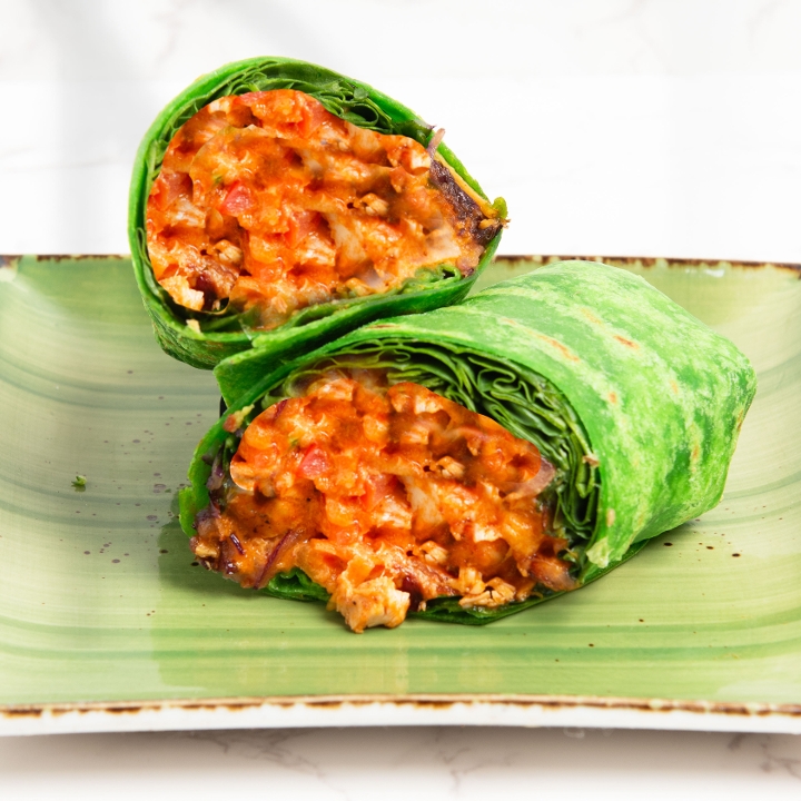 Spicy Chicken Wrap.