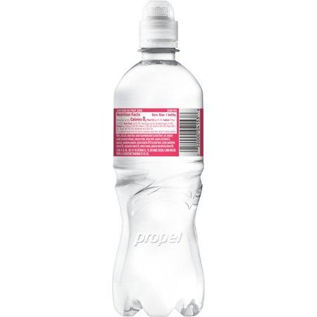 Propel Strawberry Lemonade Water Beverage Naturally Flavored 20 Fl Oz Bottle.