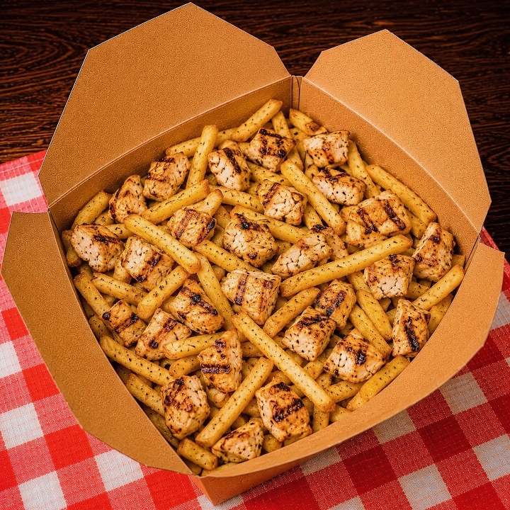 Grilled Chicken Fries Bowl.