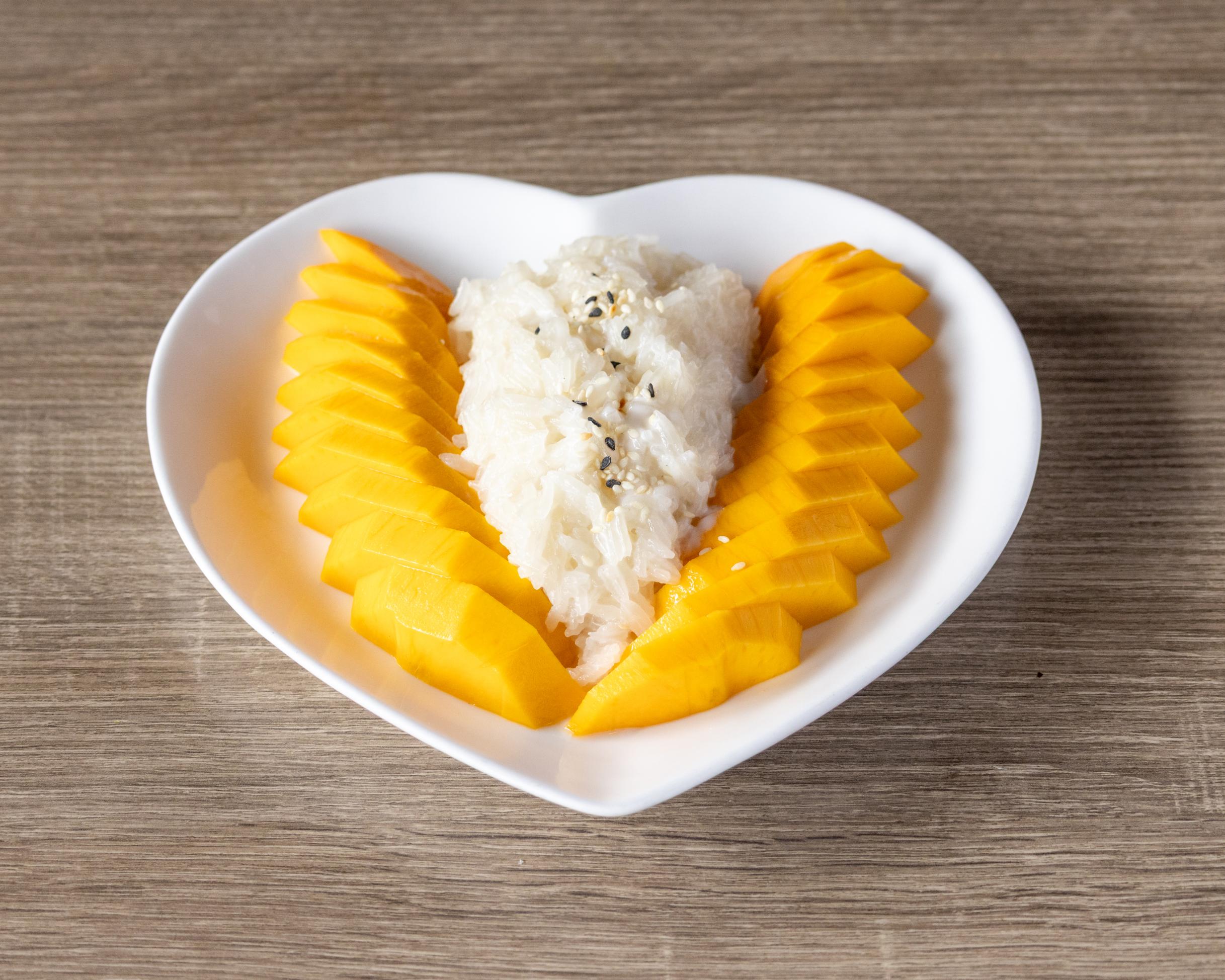 Sweet Sticky Rice with Mango.