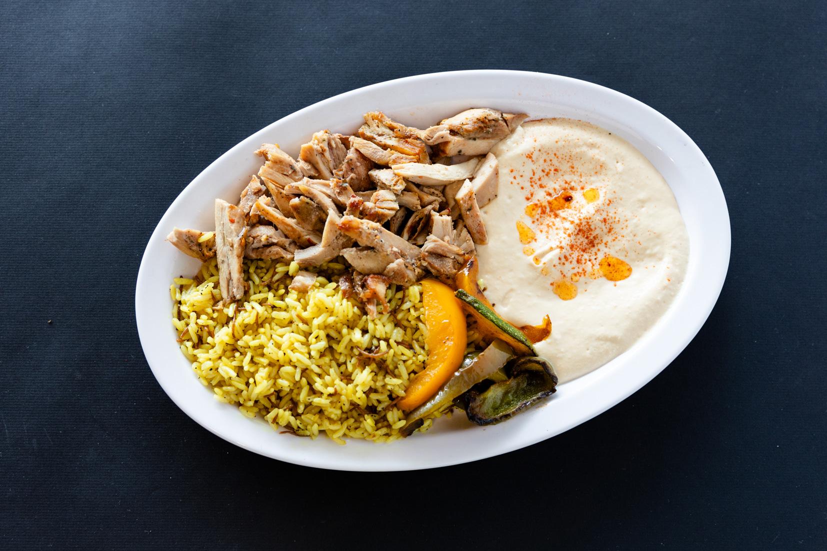 Chicken Shawarma Combo.