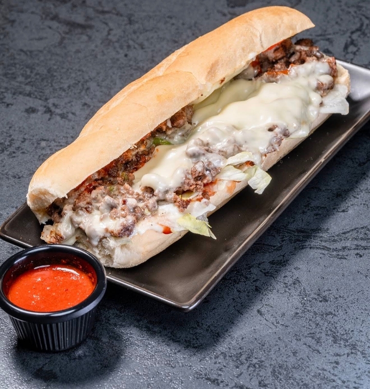 Chop Cheese Sandwich.