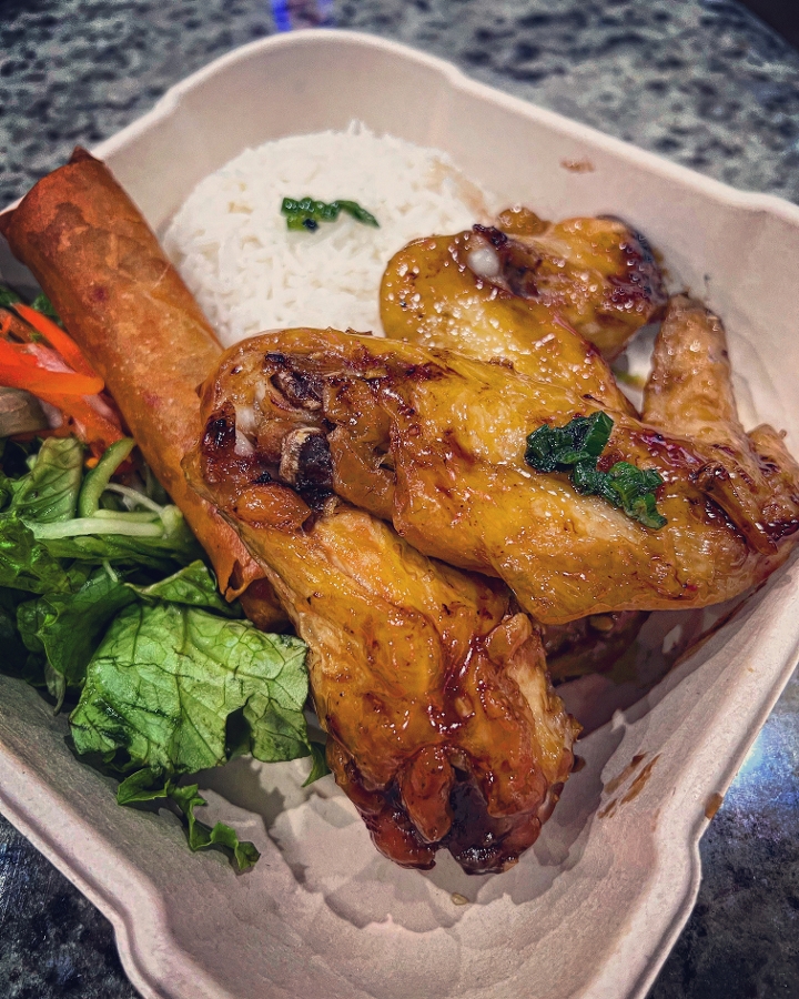 Rice Chicken Wings.