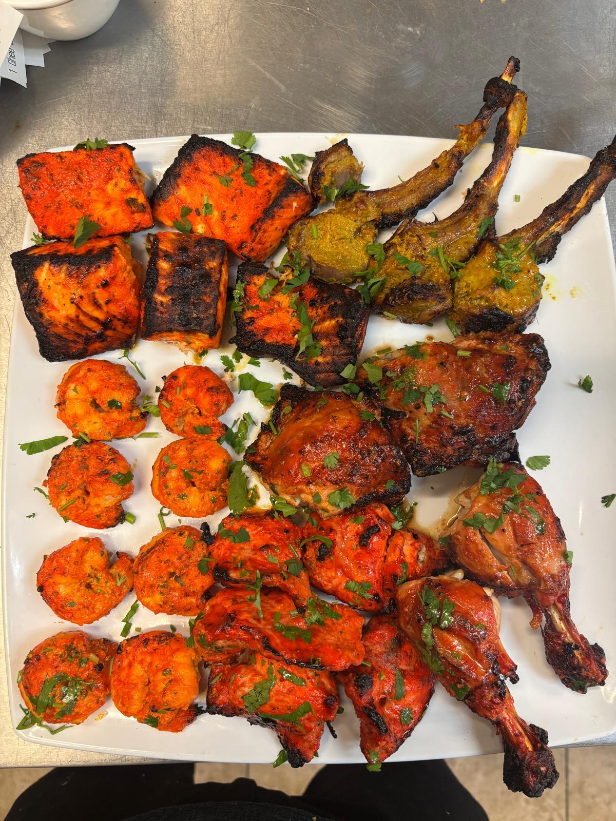 Golden Lotus Mixed Grill.