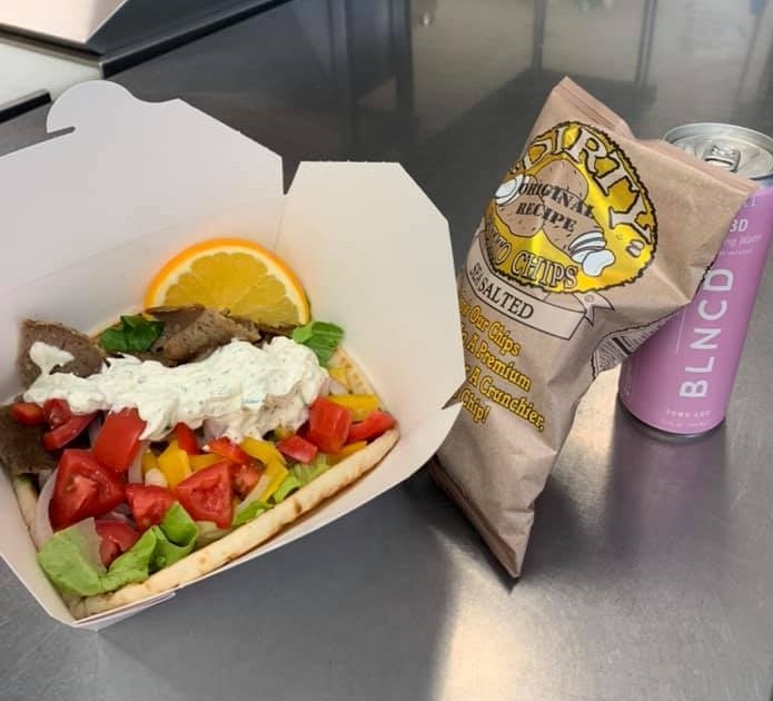 Classic Gyro or Falafel.