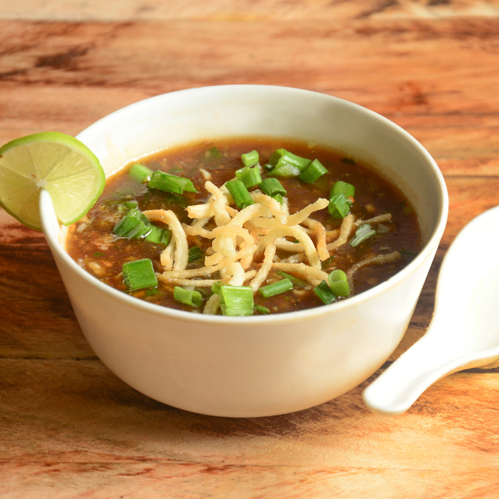 Veg Manchow Soup.