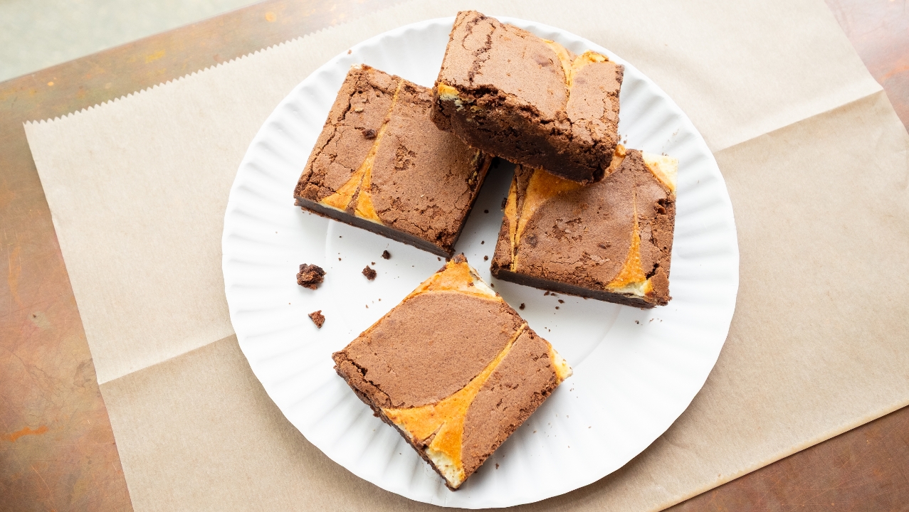 Cheesecake Brownie.