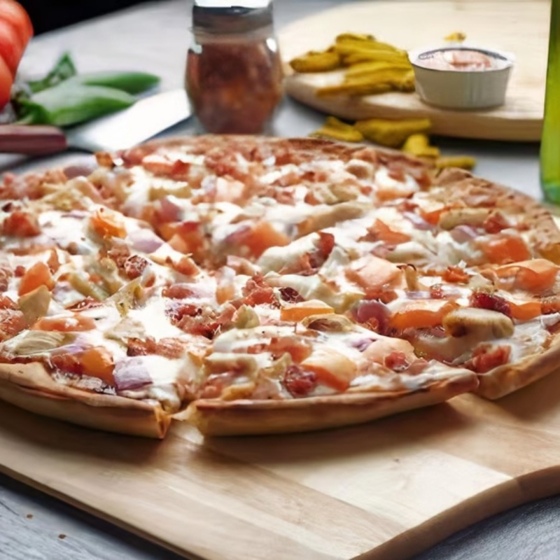 Detroit Bombay BBQ Pizzatwist.