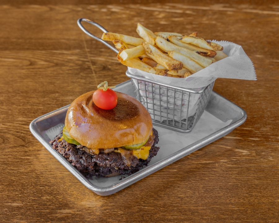 Dan Smash (Vauxhall Double Smash Burger).