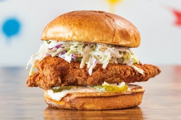 Nashville Hot Chicken Sandwich.