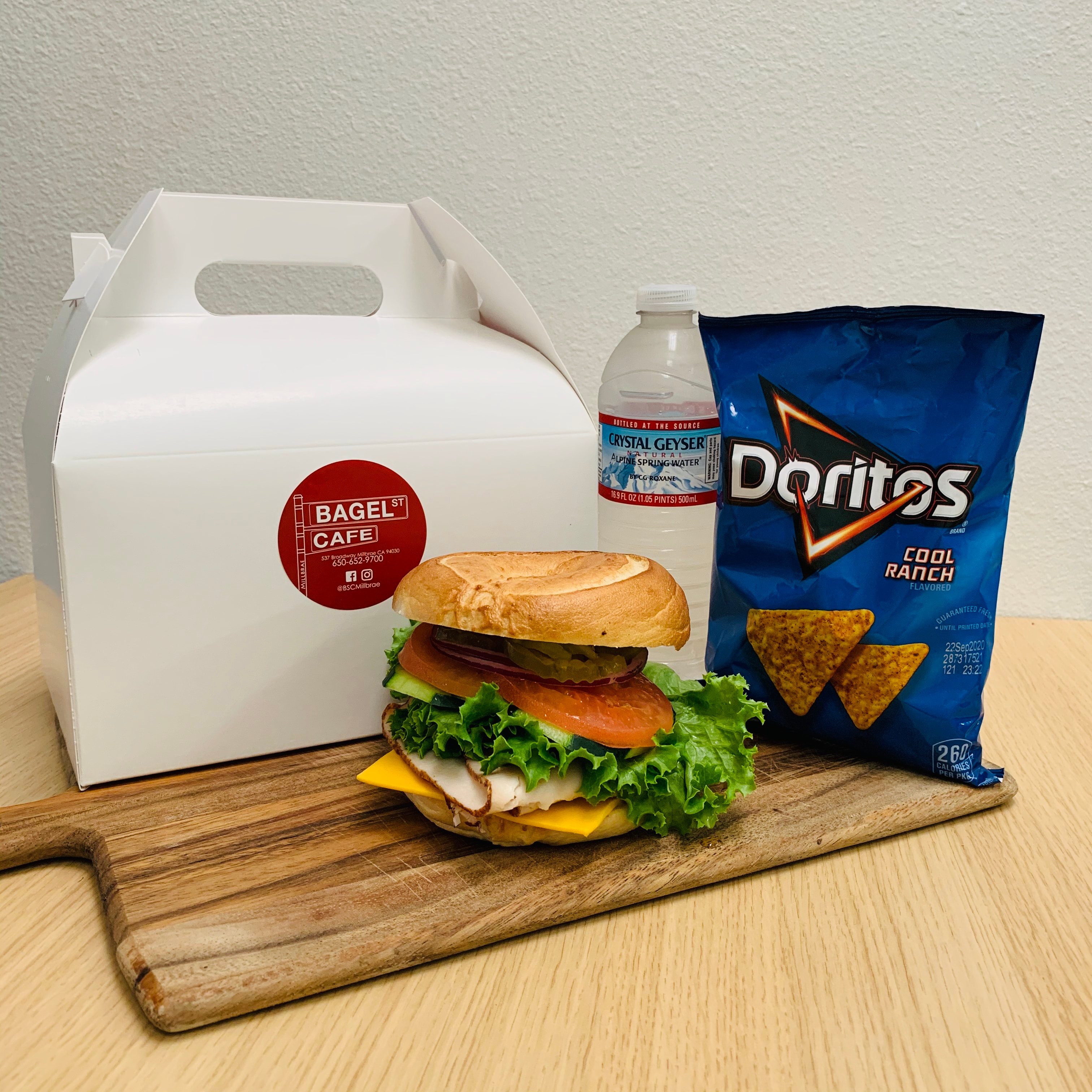 Bagel Street Lunch Box.