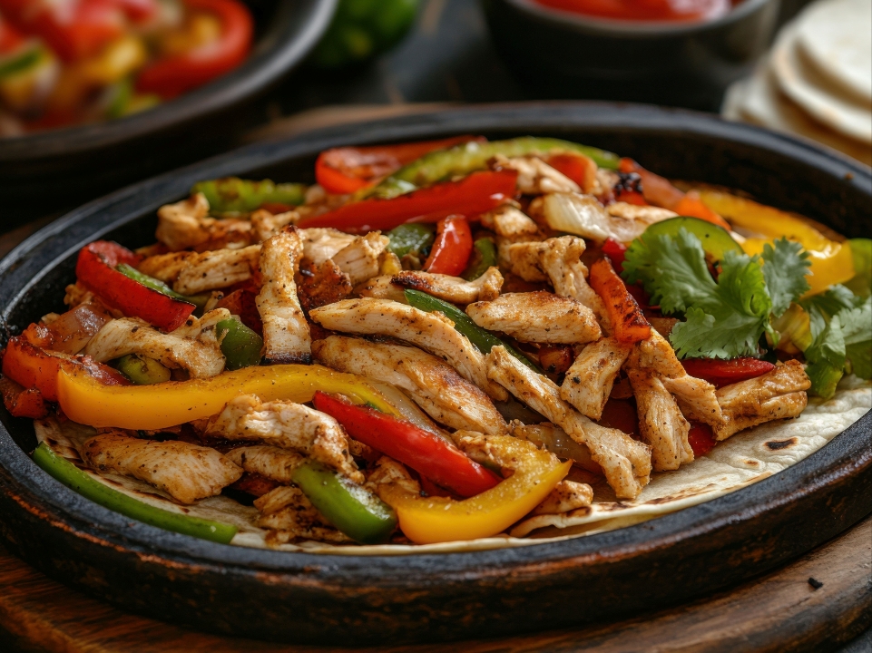 Chicken Fajitas.