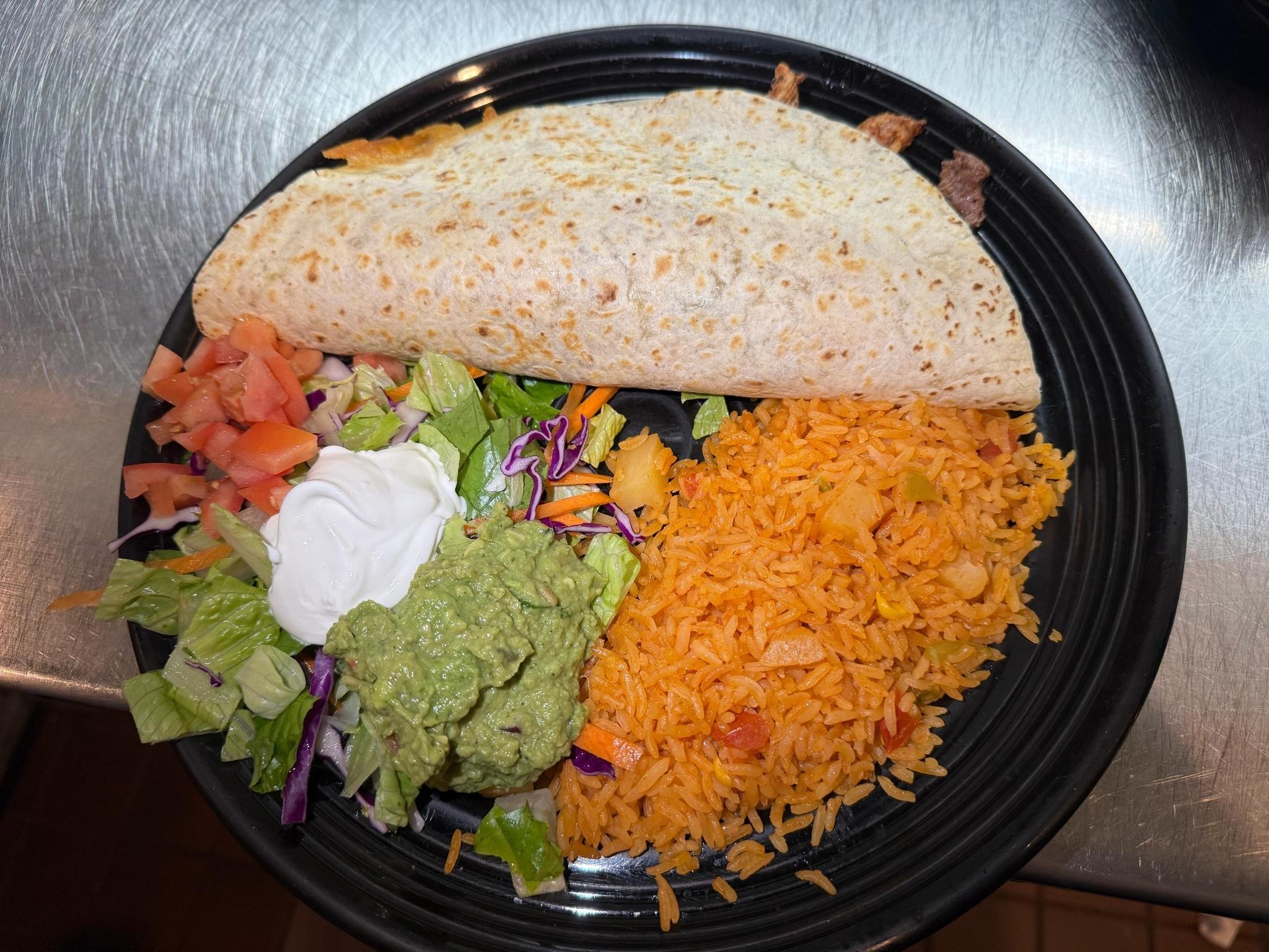 Grilled Quesadilla.