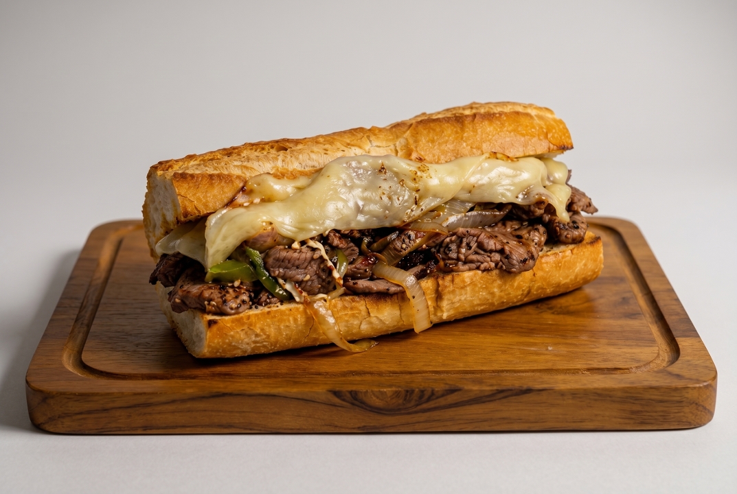 Philly Cheesesteak Sandwich.