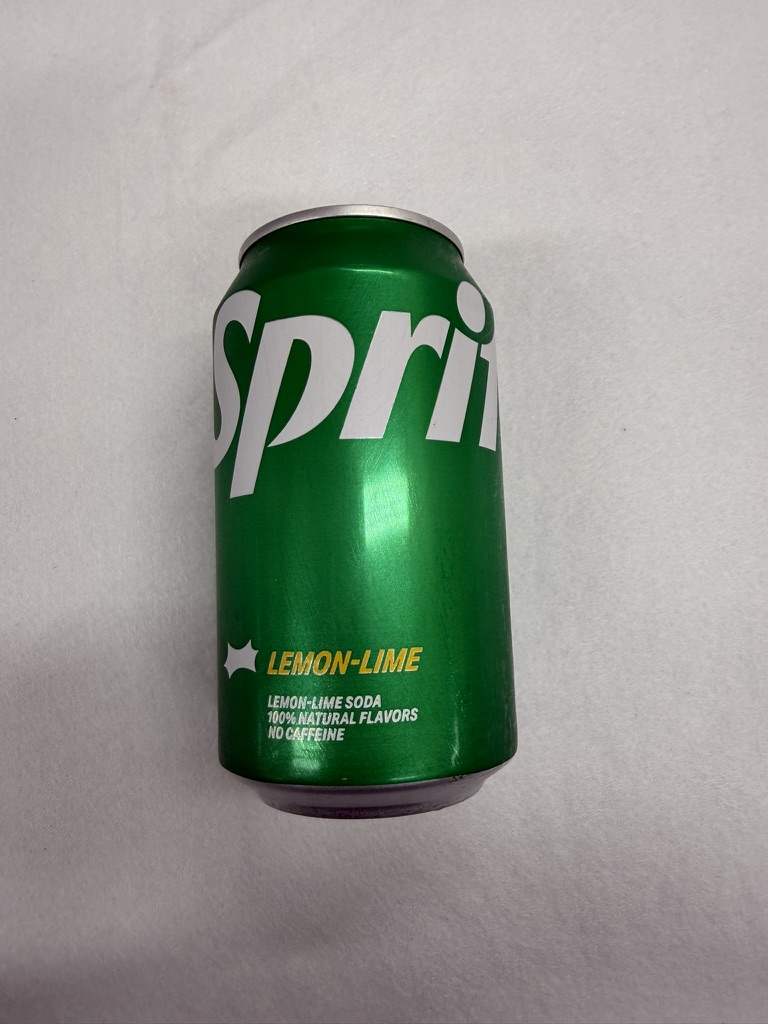 Canned Sprite.