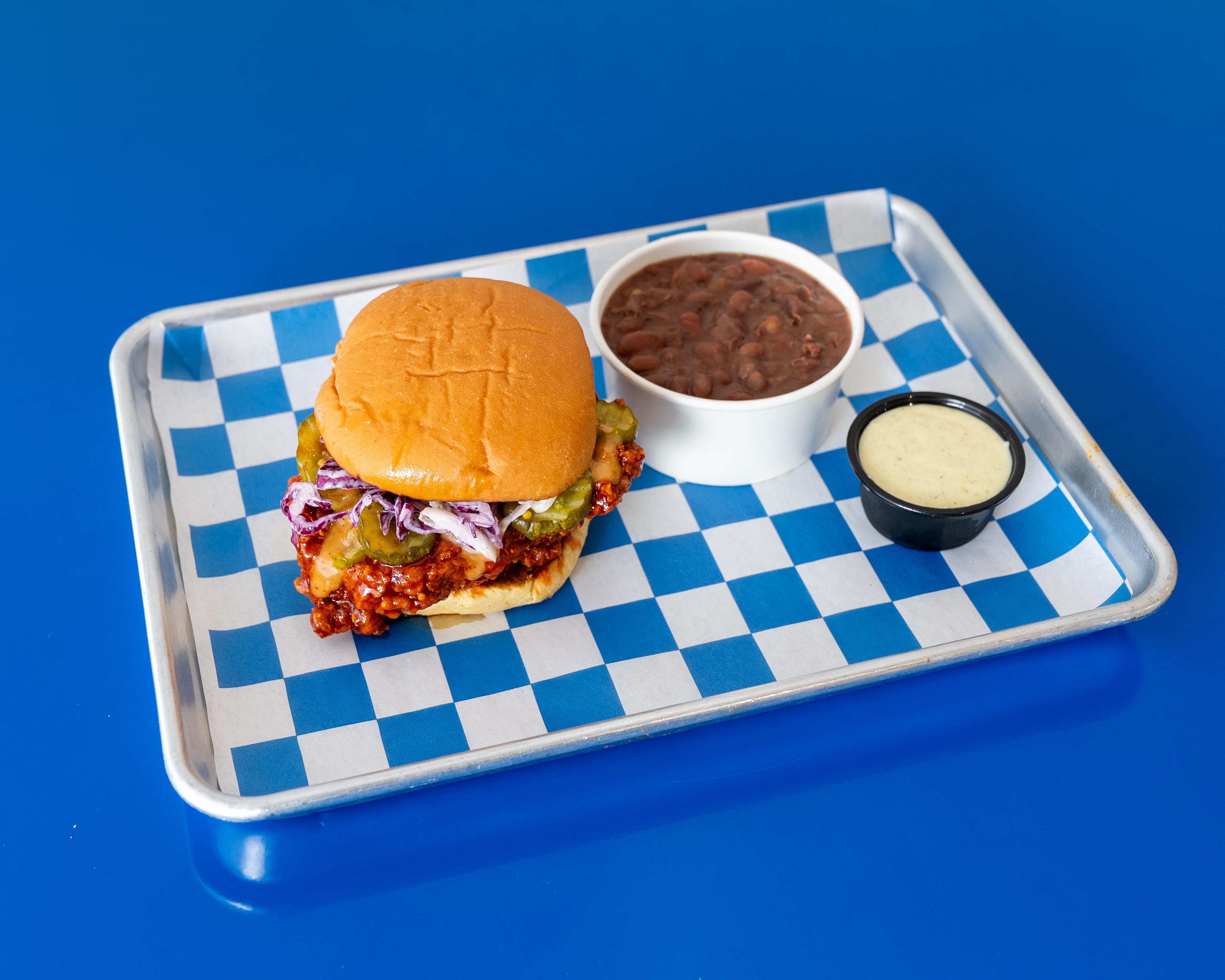 Chicken Sando Meal.