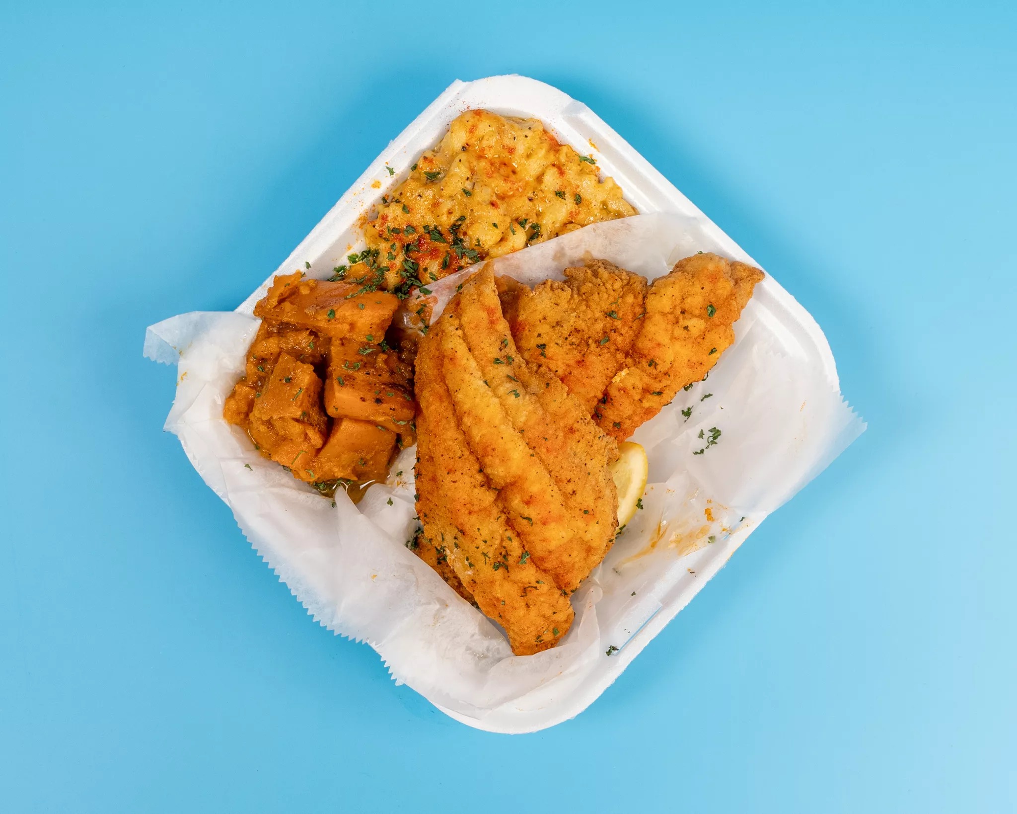 Catfish Dinner.