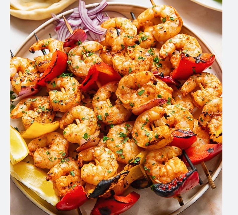 Extra shrimp kabob 5 pcs.