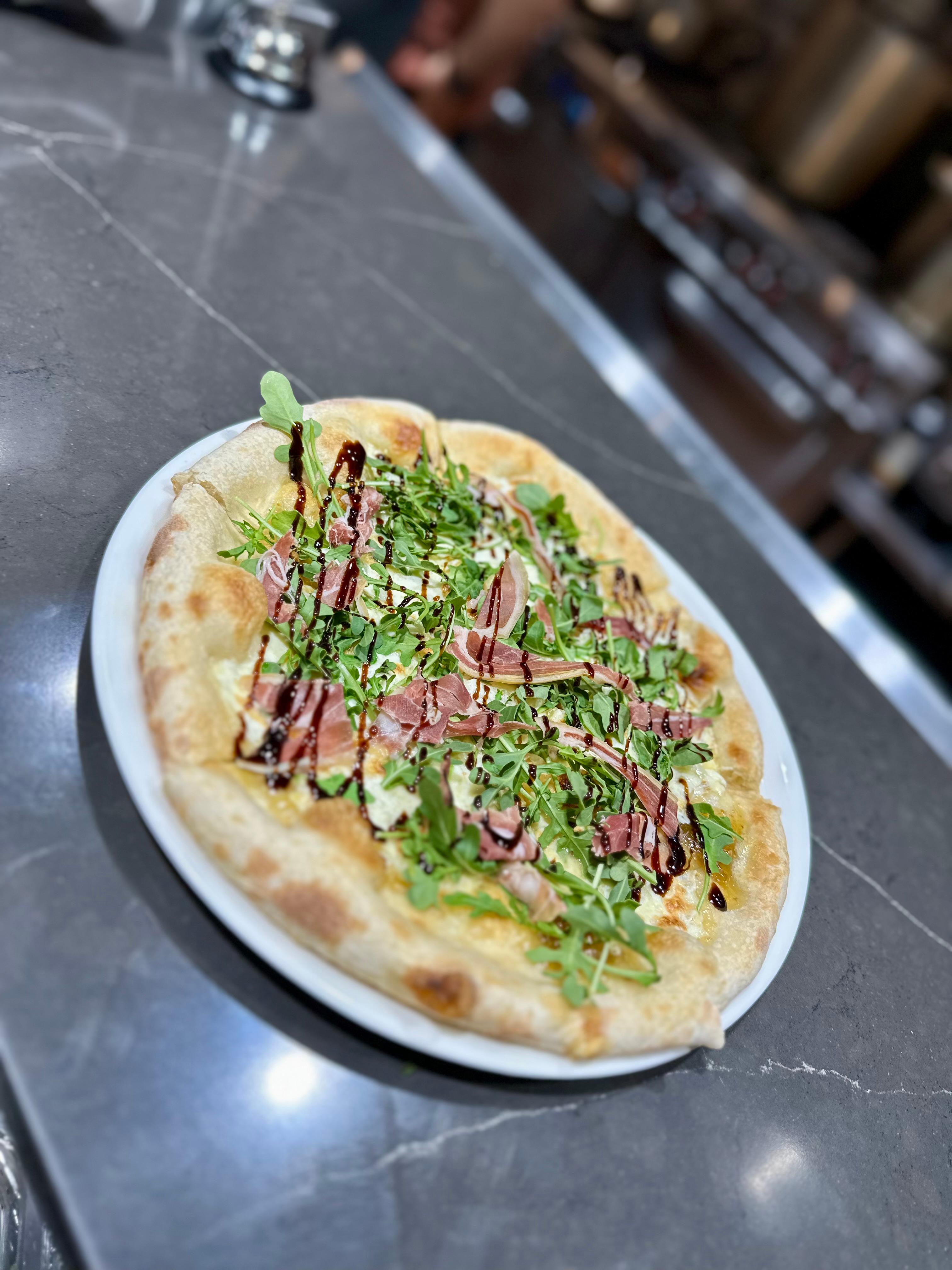 Prosciutto and Fig Pizza.