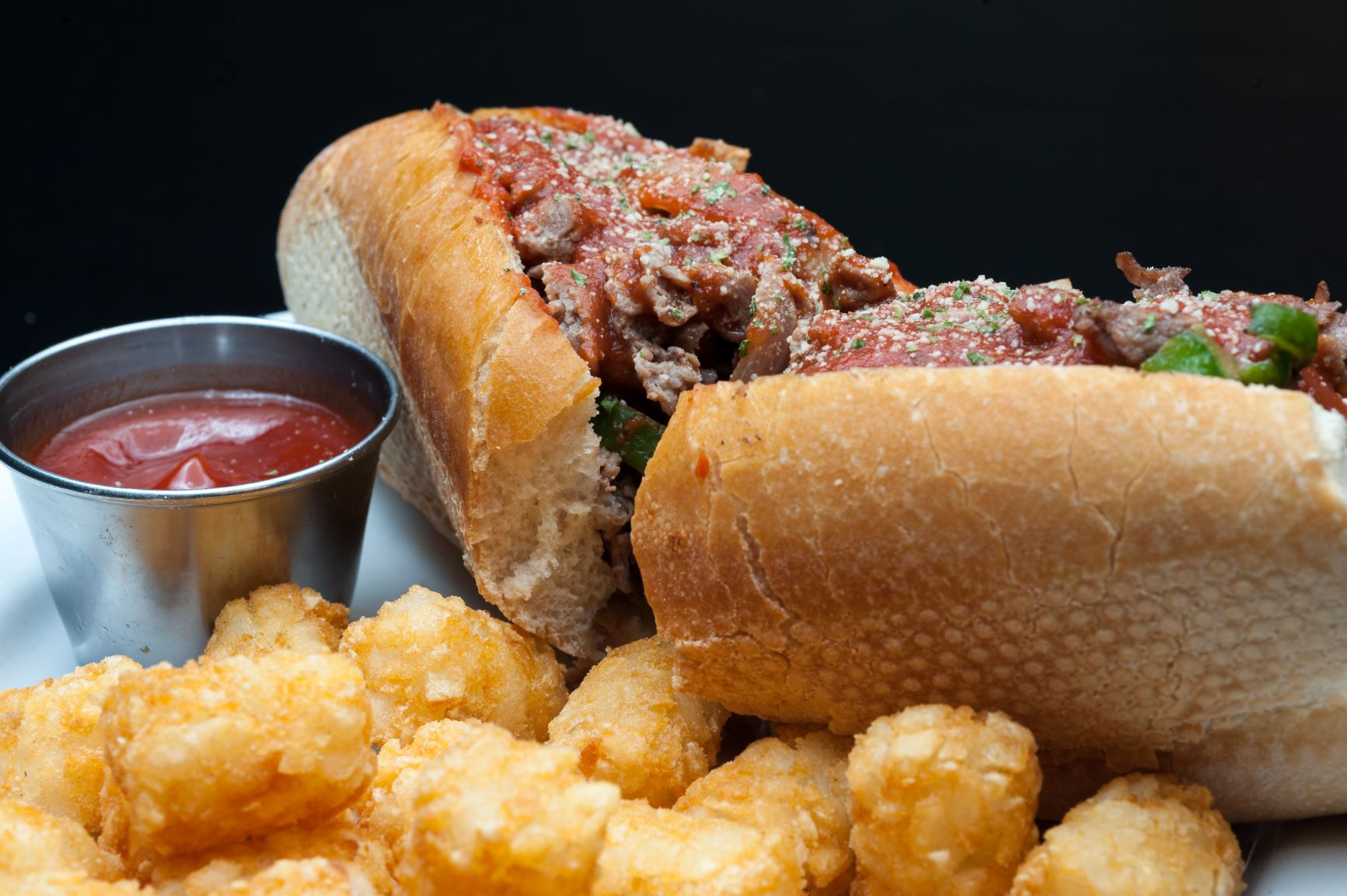 Italian Beef Sandwich.