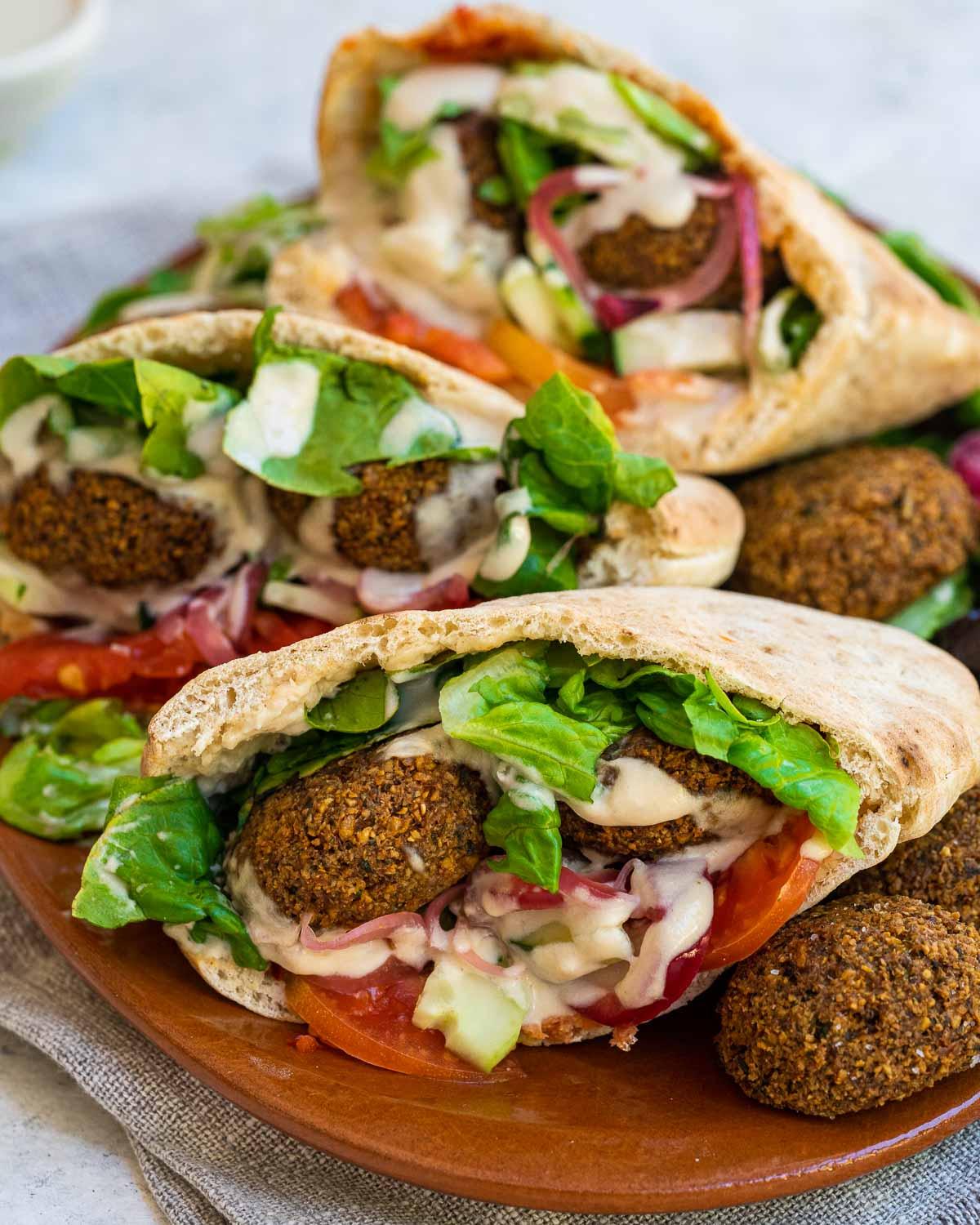 Falafel Sandwich.