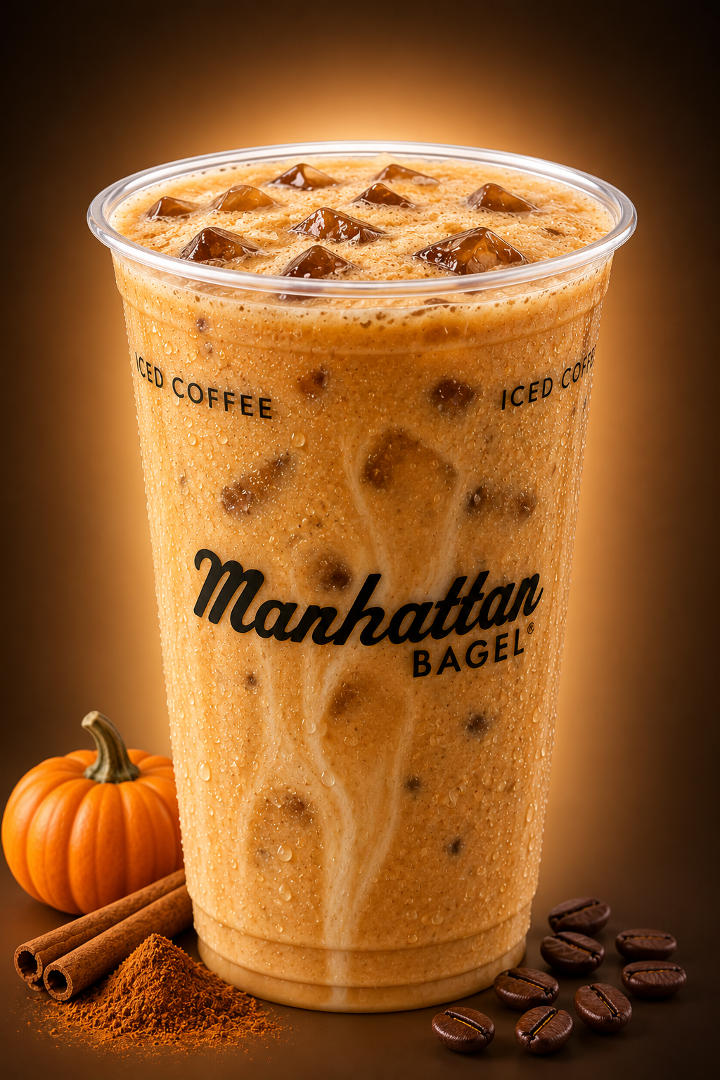 Pumpkin Spice Ice Latte.