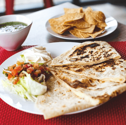 Carnitas Quesadilla.