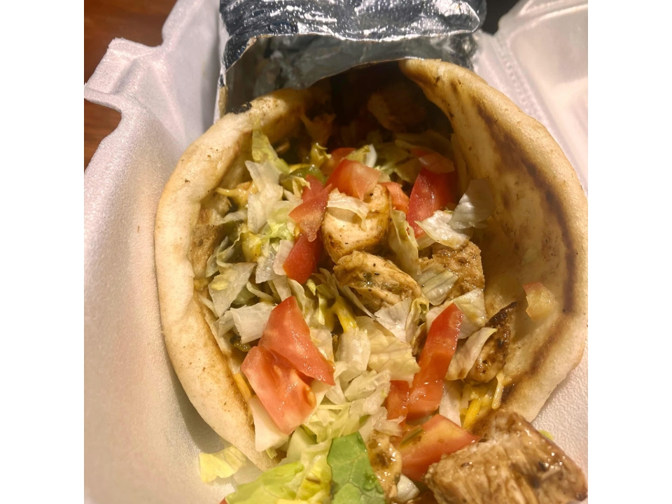 Chicken Fajita Pita.