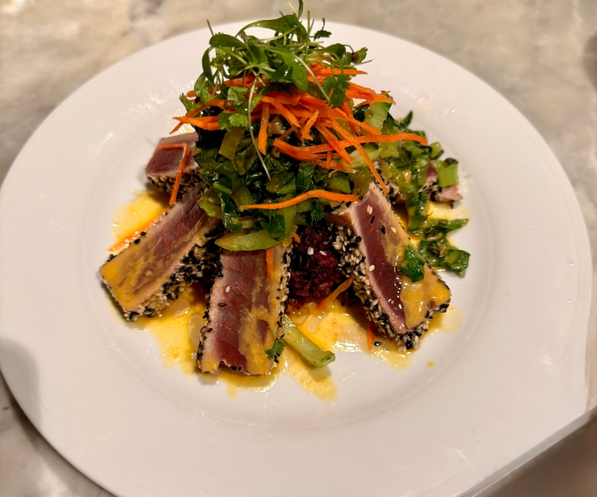 Sesame Crusted Tuna.