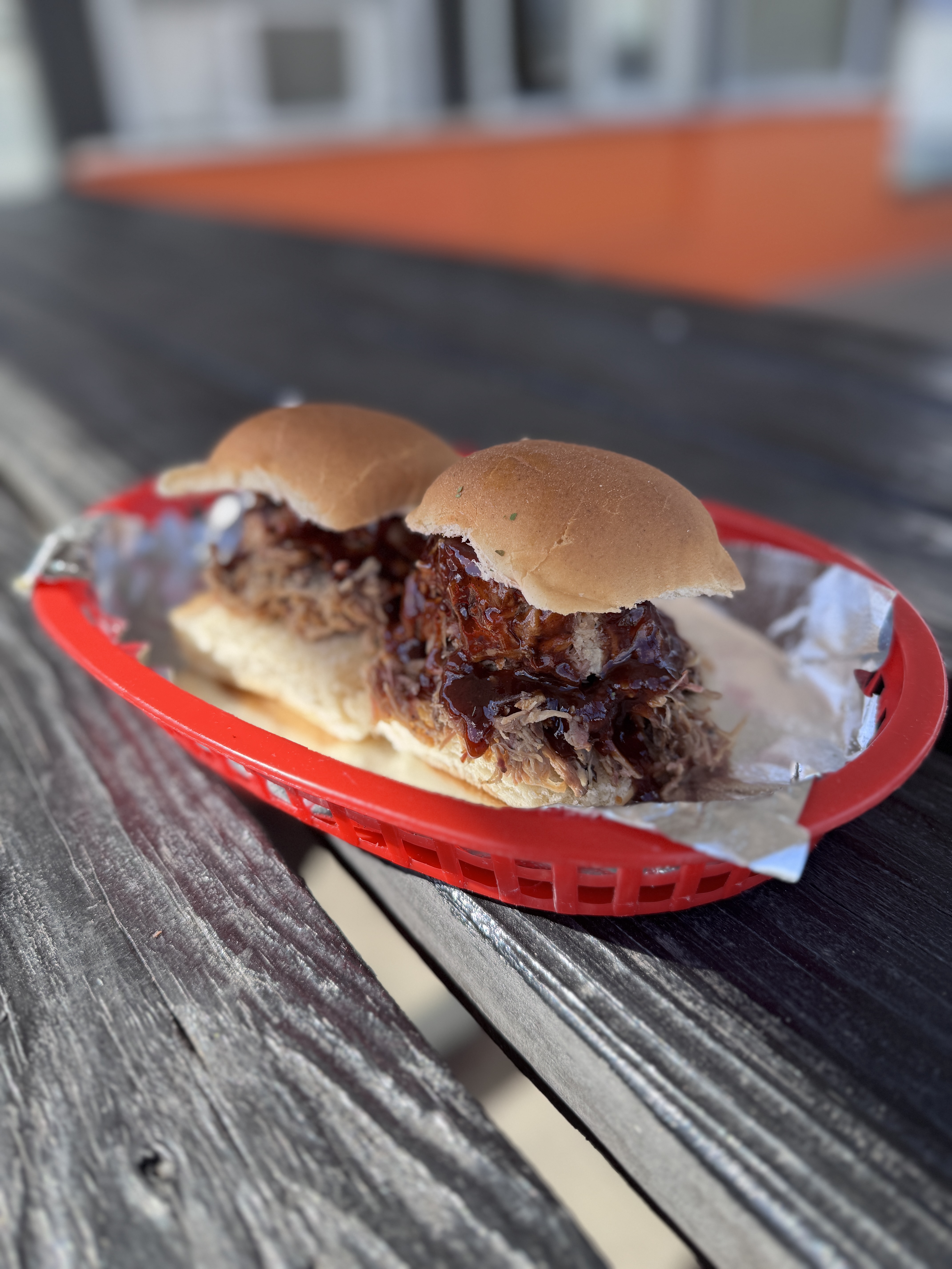 Pulled Pork Sandwich.