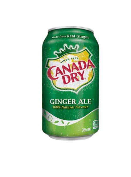 Ginger Ale Can.