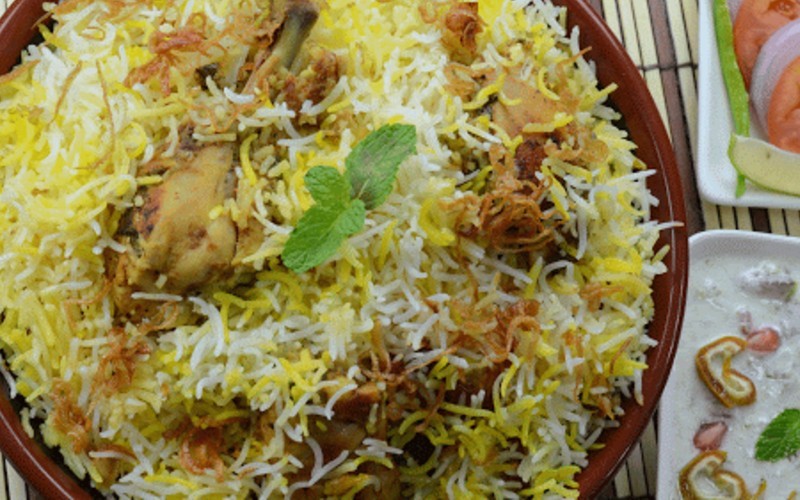 BIRYANI CHICKEN.