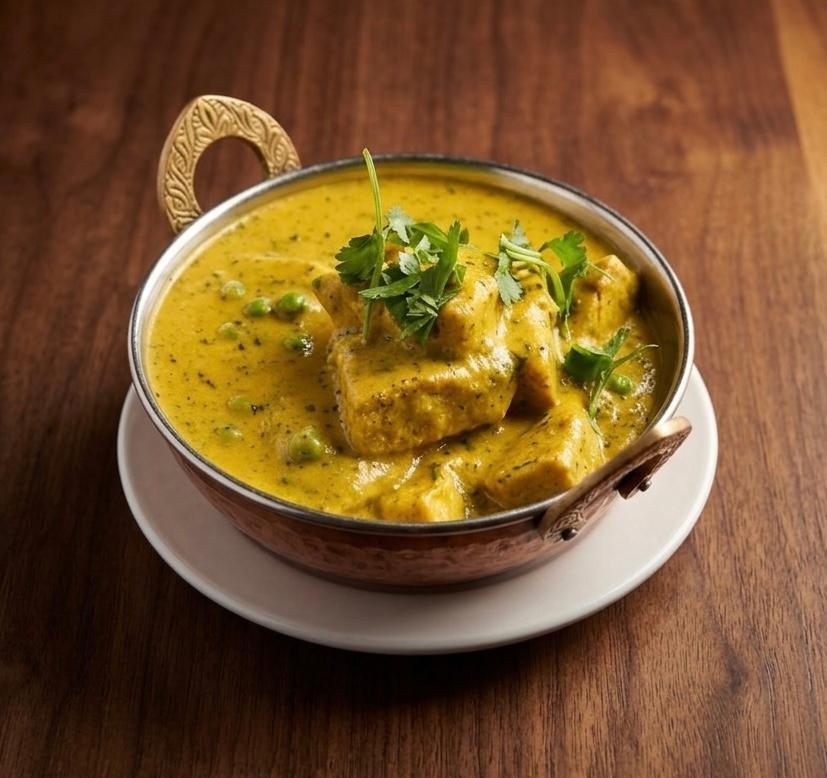 Jackfruit Cashew Korma (Vegan Option Available).