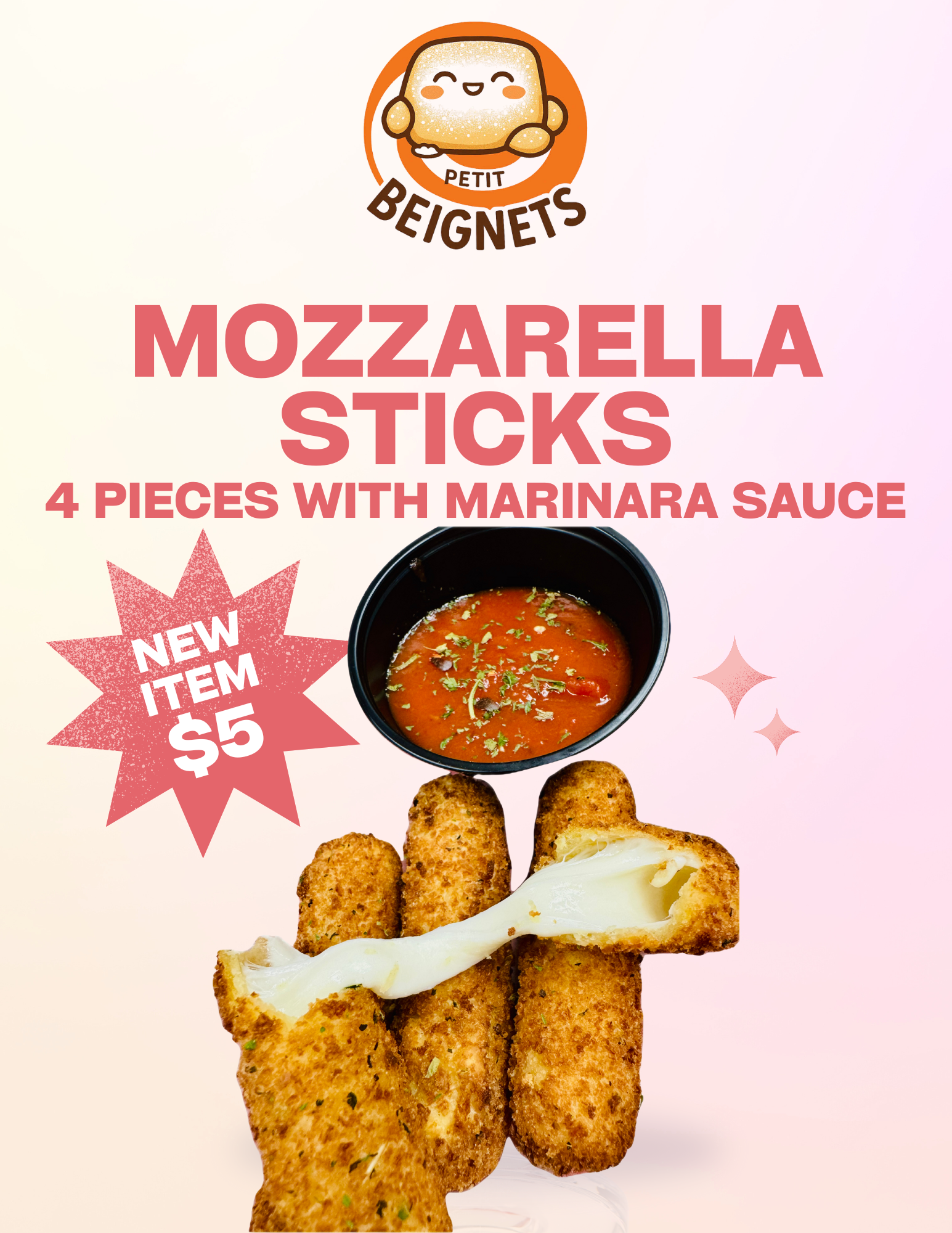 Cheese Sticks.