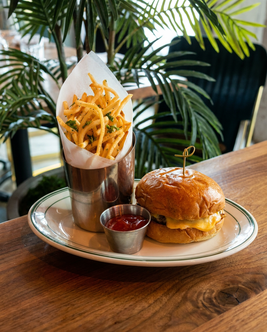 Kids Burger.