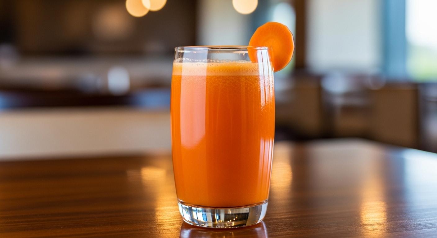 Carrot Juice.