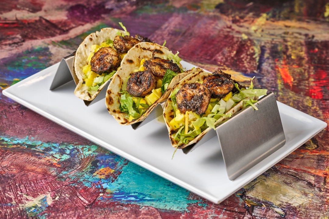 Jerk Shrimp Taco.