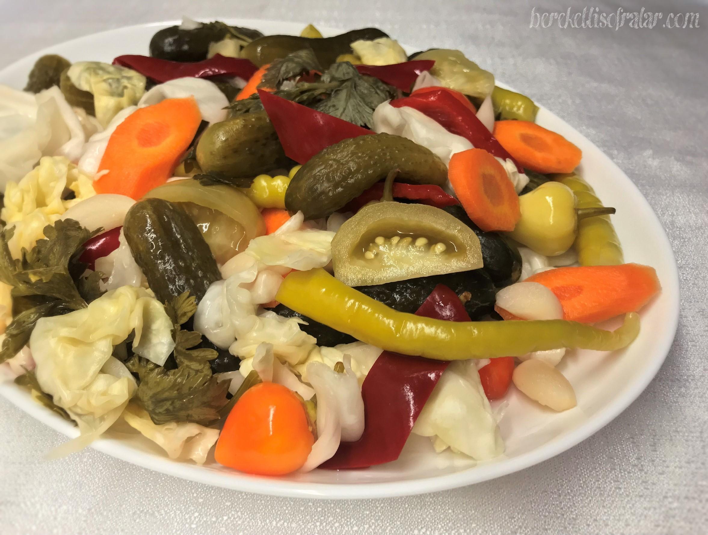 Mixed Veggie Pickles.
