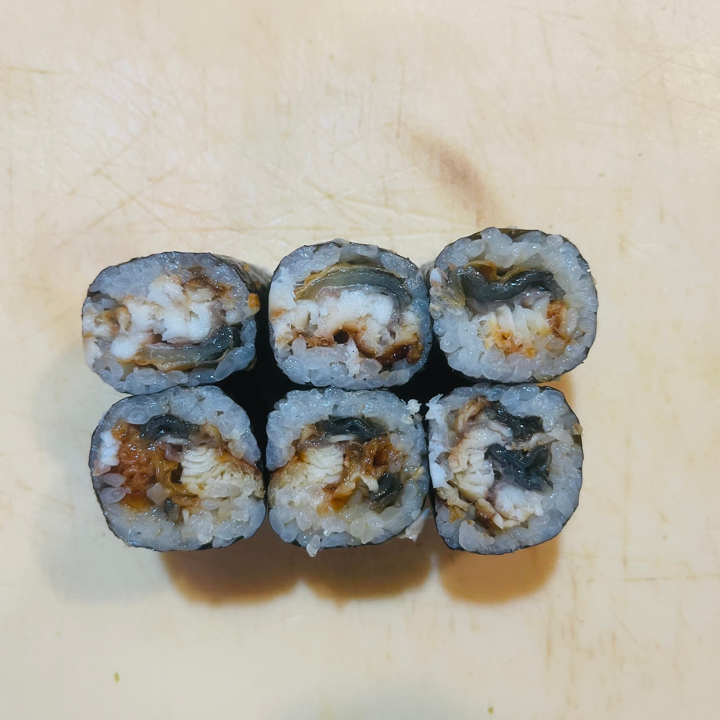 Eel Roll.