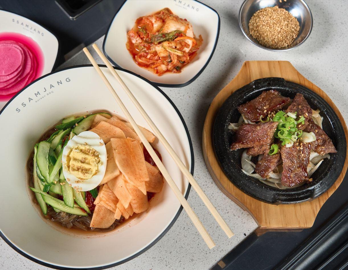 Prime Short Rib Galbi Combo Set.