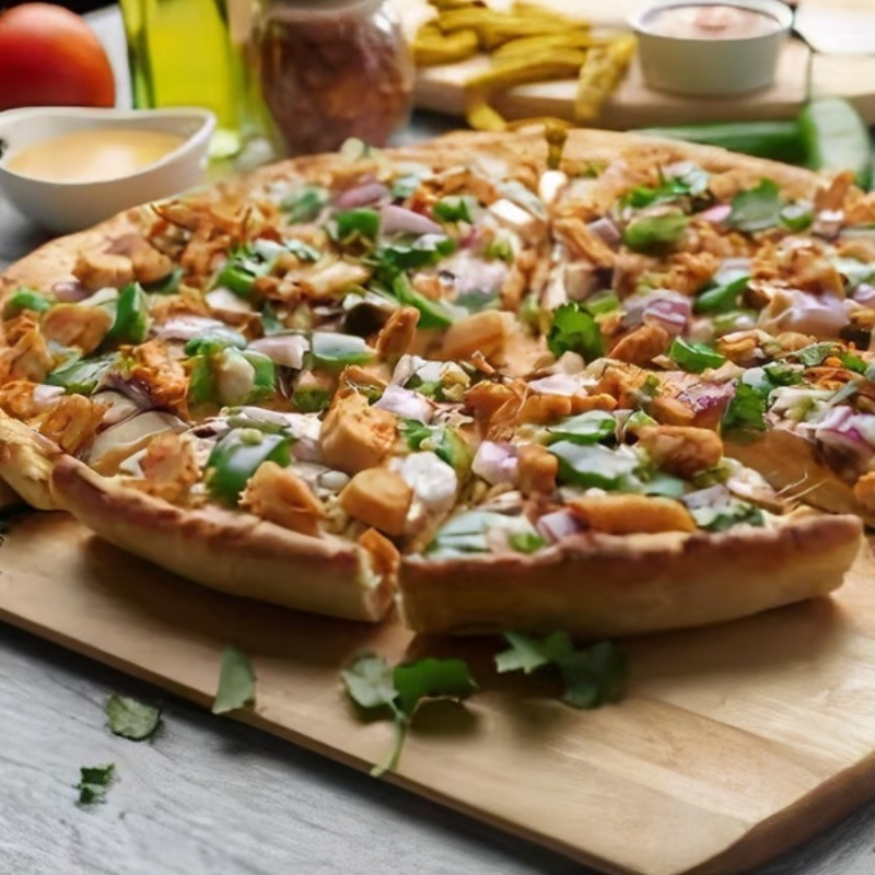 Deep Pan Lahori Tikka Pizzatwist.