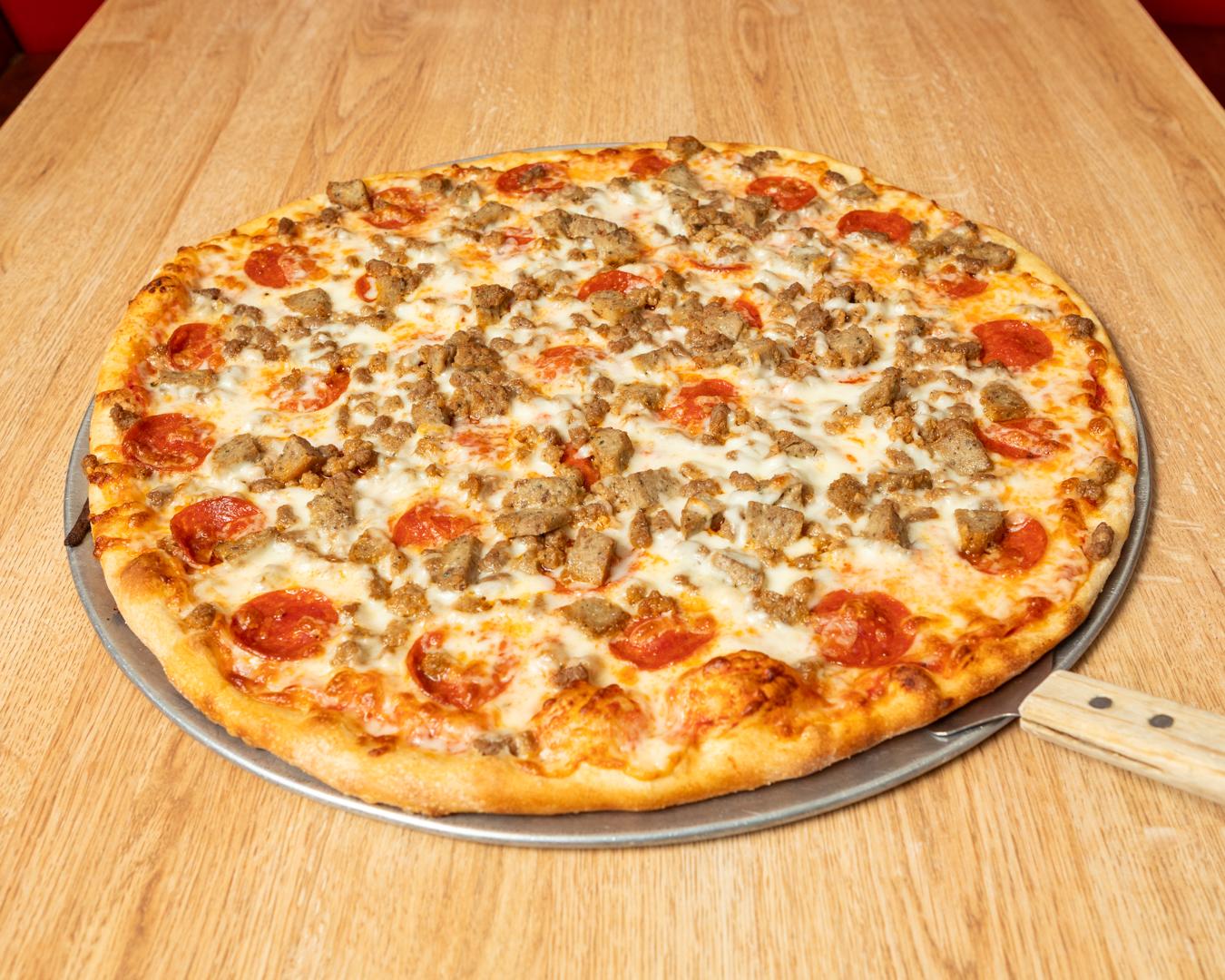 16'' Meatlovers Pizza.