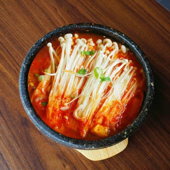 10. Enoki Mushroom Stew.