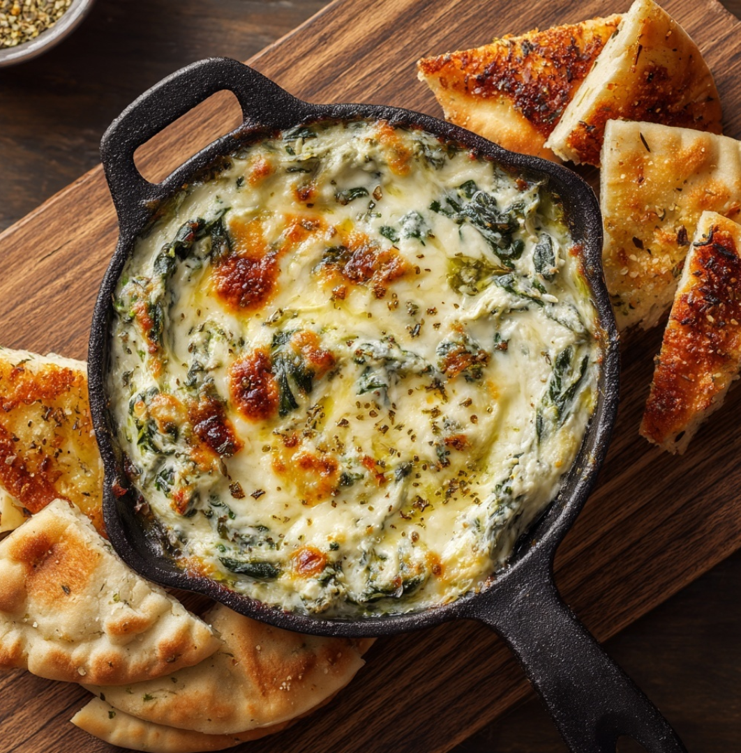 Spinach Artichoke Dip.