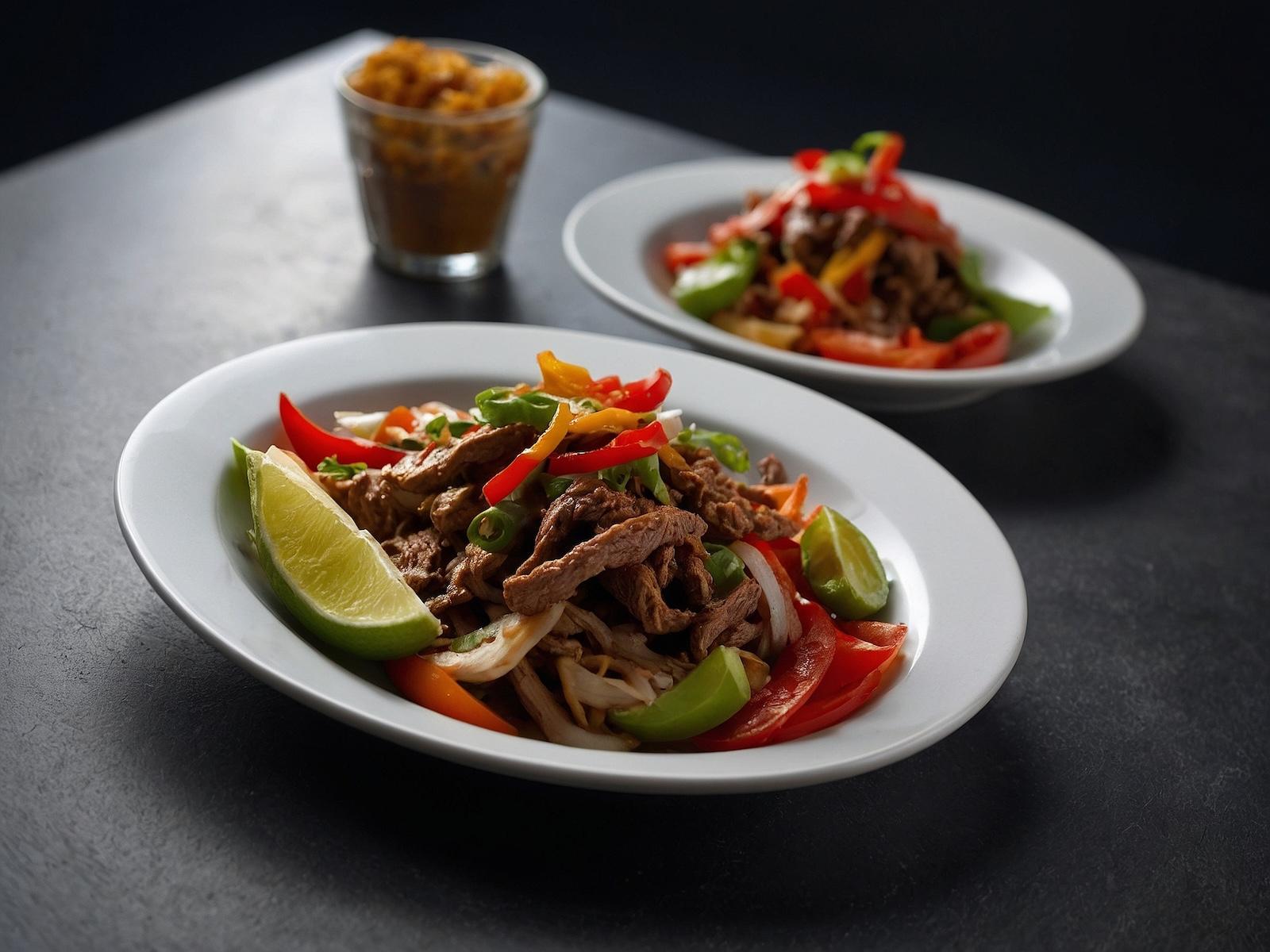 Steak Fajitas.