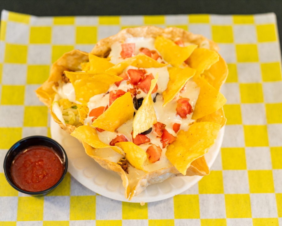 Mexican Chef Salad Chicken.