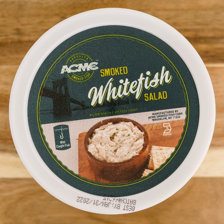 Acme Whitefish Salad Tub.