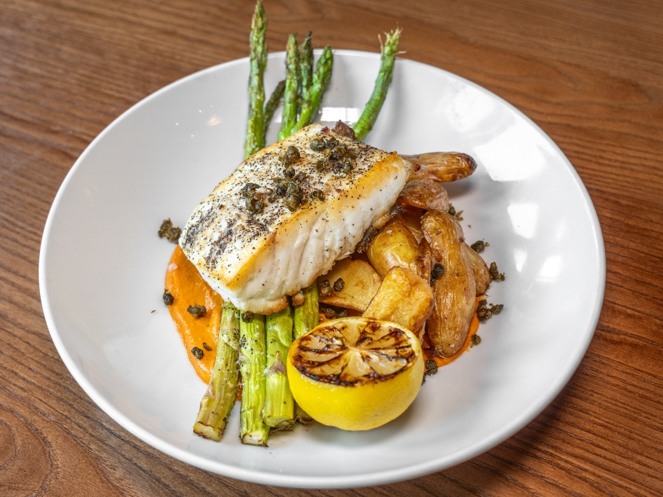 OVEN ROASTED HALIBUT gf.